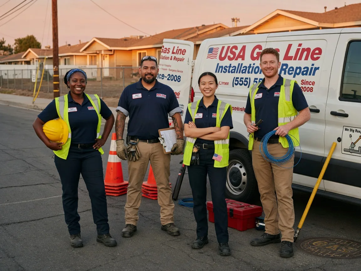 Gas Line Installation company in Parma, ID